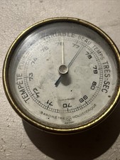 Baromètre De Précision Vintage Naudet Holostrerique