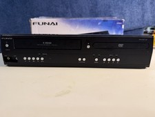 FUNAI DV220FX4 DVD Player / VCR Combo TESTED WORKING BOTH DVD AND VCR PLAYERS