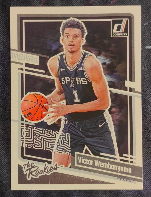Victor Wembanyama 2023-24 Panini Donruss The Rookies RC #1