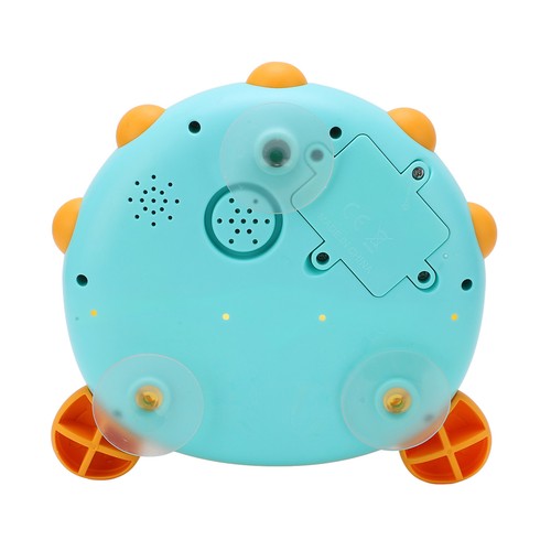 Máquina de burbujas automática para escupir burbujas peces soplado música baño bebé DS - Imagen 3 de 22