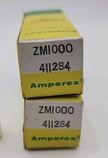 2 Unused Amperex Electron Nixie Tubes # ZM1000 411284 Made in Holland