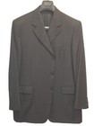Canali Black Super 120's Wool Suit Jacket Blazer 46R Made in Italy - Pristine — photo 3