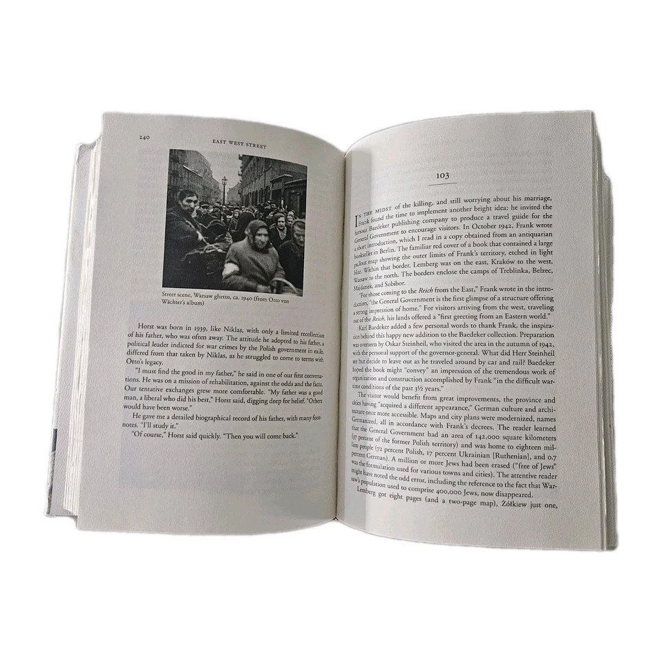 East West Street by Philippe Sands (Hardcover, 2016, Knopf) International... - Image 4 of 4