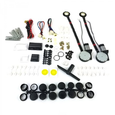 Chevy Truck (3rd Gen) 1973 - 1987 Power Window Regulator Kit w/ 3 LED Switches