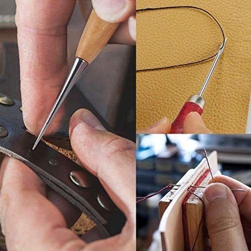 Colors Waxed Thread, Leather Sewing Thread,Hand Stitching Thread for Hand 24 - Picture 6 of 8