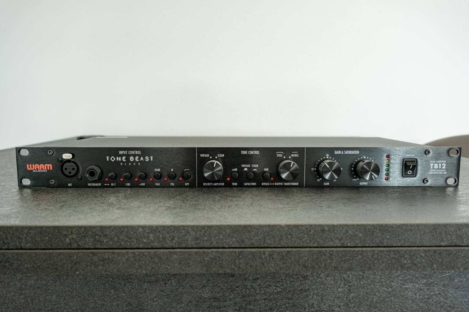 Warm Audio Tone Beast Black TB12 Preamplificatore Microfonico