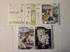 Wii Fit Plus Nintendo Wii 5 Game Lot We Ski Just Dance 2 & More Tested CIB