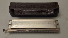 Hohner Model 280-C The 64 Chromonica 4 Octaves Professional Model Made Germany