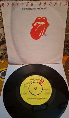The Rolling Stones 'Undercover' 7'' R S Records A2/B1 Press 1983 EX Vinyl + PS