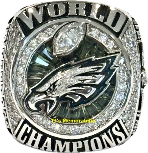 2017 PHILADELPHIA EAGLES SUPER BOWL LII CHAMPIONS CHAMPIONSHIP RING ...