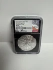 2018(W) Silver American Eagle 🚨NGC MS70🚨 Mercanti Signed First Day of Issue