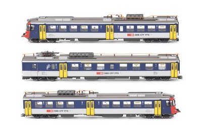 PIKO 97256: SBB CFF FFS - RABDe 510 Triebzug (AC - DCC + Sound - NEU)