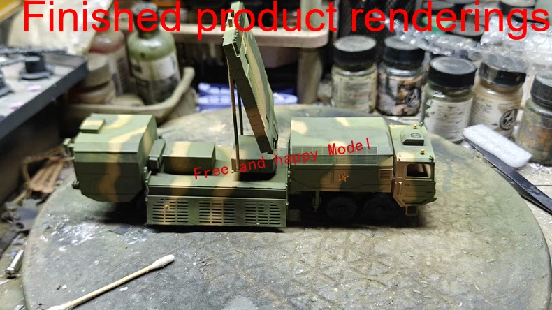3D Printing 1/87 Chinese Type 780 Target Designation Radar Unpainted Model - Image 3 of 4