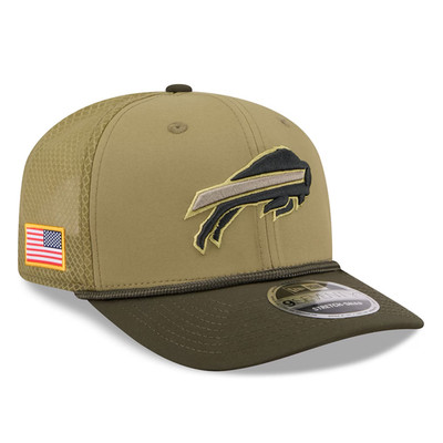 Buffalo Bills New Era 2025 Salute to Service 9SEVENTY Adjustable Trucker Hat Cap