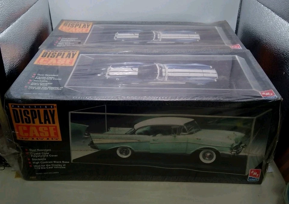 Nuevas vitrinas selladas AMT 7497 escala 1/18 Ertl de colección 1995 Prestige (2 estuches) Foto 2 de 4