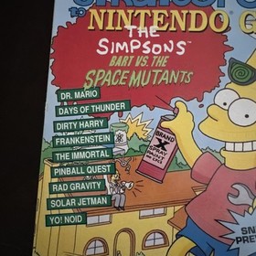 Game Player's NES Guide  Vol. 3 "The Simpsons Bart vs The Space Mutants