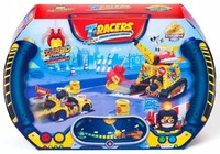 T-Racers Turbo Crane Challenge – Fahrzeug Set Mit Kran Und Figur