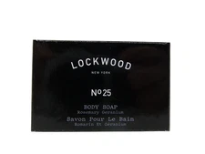 Lockwood New York No. 25 Rosemary Geranium Body Soap Lot of 10 each 1.5oz Bars