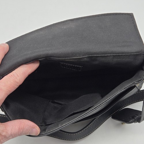 Fossil Organizer Geldbörse Schnalle Klappe Schulterriemen schwarz Leder SL9731001 - Bild 6 von 17