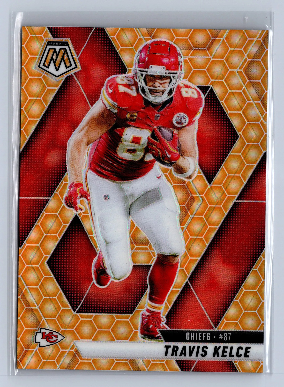 2025 Panini Mosaic Travis Kelce Honeycomb #106