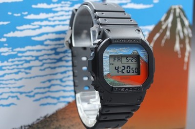 [MINT /Box] Casio G-Shock DW-5600KHG24-1JR Katsushika Hokusai Mt. Fuji JAPAN