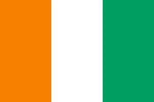 Ivory Coast Cote D Ivoire Flag Self Adhesive Vinyl Sticker
