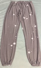 Chaser Gray Logo Lounge Jogger Pants Size M Women's