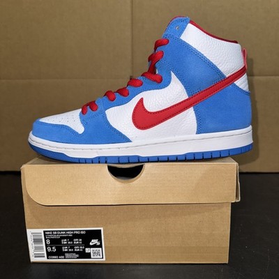 Nike SB Dunk High  Doraemon  CI2692-400 Men s Size 8 Brand New DS