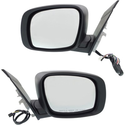 Mirror For 2008-2019 Dodge Grand Caravan Set of 2 LH and RH Chrome