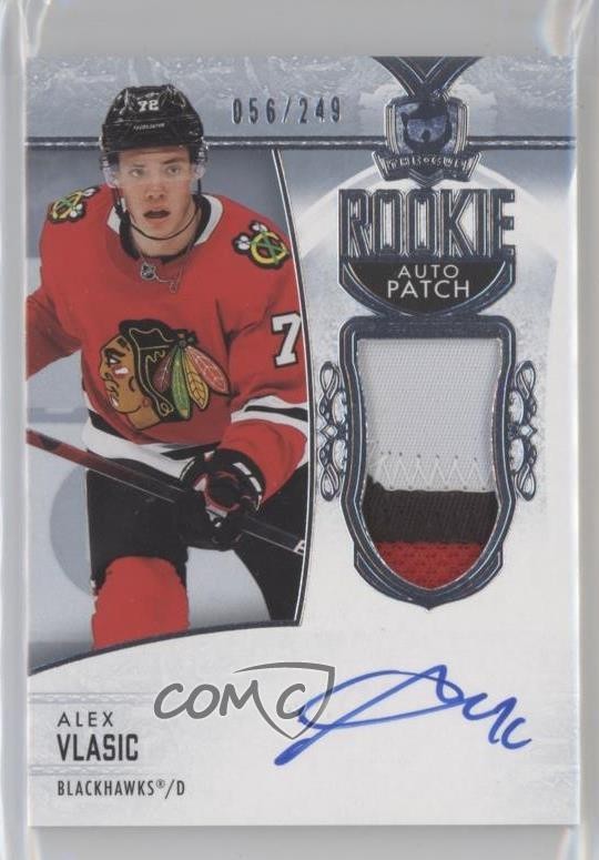 2022-23 Upper Deck The Cup 56/249 Alex Vlasic #118 RPA Rookie Patch Auto RC o3x