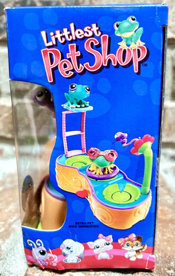 Littlest Pet Shop RARE Leapin Lagoon 236 Green Frog G2 Pond Hasbro