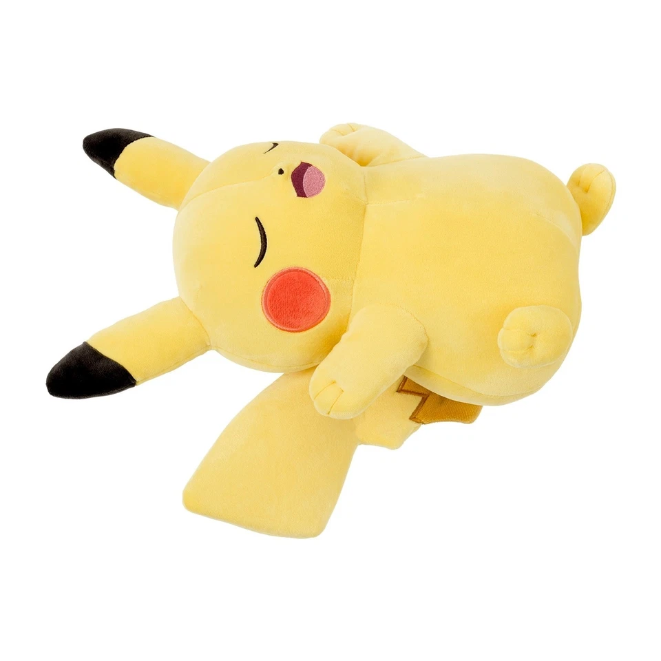 Pokemon Center Mocchiri Pokemon Sleeping Pikachu Muñeca de Peluche Nueva Limitada Japón Foto 3 de 4