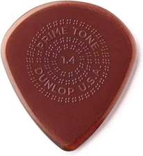 Jim Dunlop 1.4mm Guitar Picks-12 Pack Primetone Jazz III Grip (24518140012)