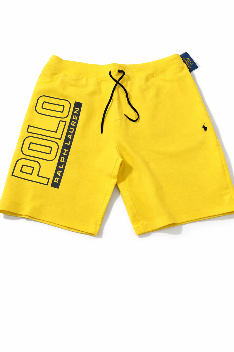 Polo Ralph Lauren Men's Big & Tall Yellow Logo Shorts, XLT | eBay