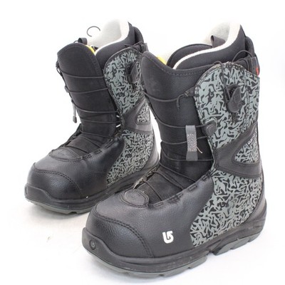 Burton Speed Zone Grom Snowboard Boots - Size 5 / Mondo 23 Used