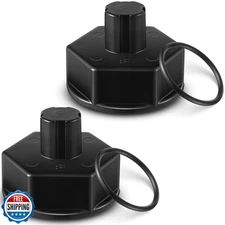 Ceoighe 2 Pcs Swimming Pool Sand Filter Drain Screen Cap with 1-1/2" Sealing 