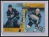 2021-22 Upper Deck Synergy Mark Scheifele / Cole Perfetti #/799 #SD-7 Jets