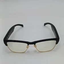 CRELANDER SMART GLASSES, WIRELESS BLUETOOTH, HANDS-FREE CALLING - BLACK/GOLD