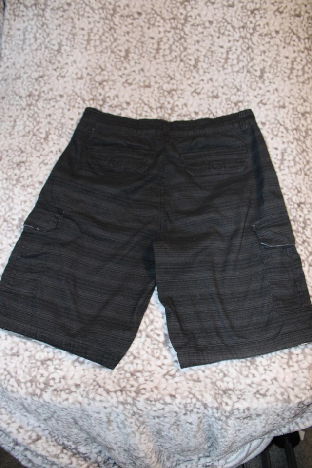 Pantalones Cortos Company 81 Para Hombre 36 Bolsillos de Carga a Rayas Informales Verano Ligeros Foto 3 de 3