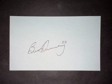 Brian Duensing, TWINS (2009 Debut) SIGNED 3x5 Index Card (HS)