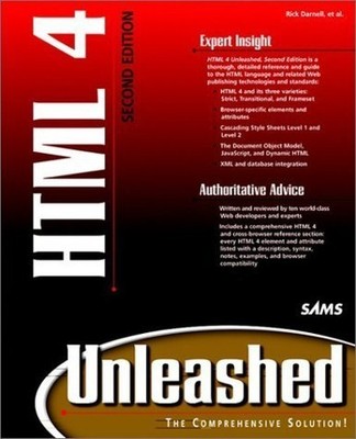 HTML 4 Unleashed by Darnell, Rick Paperback / softback Book The Fast Free