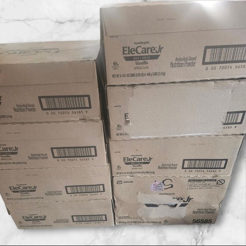 EleCare Jr Vanilla Sealed 6‑Can Case 14.1oz ea AminoAcid Nutrition Exp Nov 2026 - Picture 13 of 16