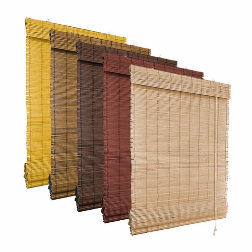 bamboo roman blinds
