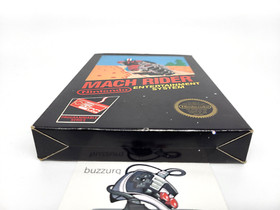 Mach Rider - Nintendo NES - Hangtab 4th Print - USA - Near Mint