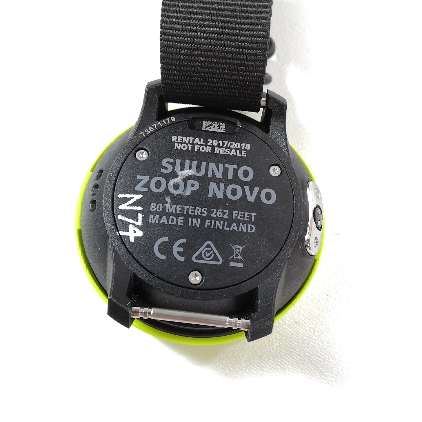 Suunto Zoop Novo Wrist Scuba Dive Computer Air Nitrox Lime #3086