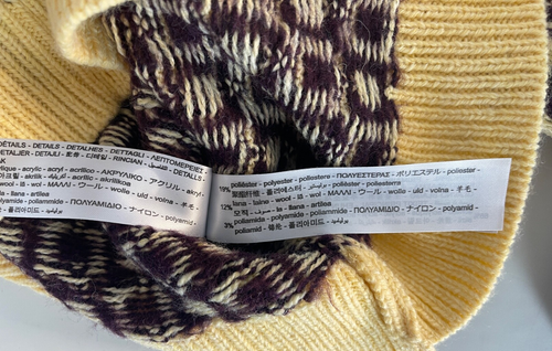 Zara NWOT Sweater in Yellow/Brown Size S 6771/161/330 - Picture 14 of 15