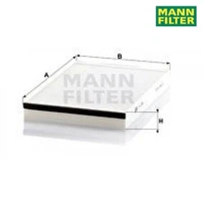 Filter, cabin air Mann filter CU3054 for Opel Astra G CC