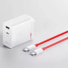 Original OnePlus 13 12 11 SUPERVOOC 120W GaN Dual Port USB-C Wall Charger Cable