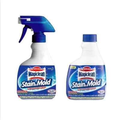 Stain Mold Cleaner Magic Clean Bathroom Bleach Toiler Trigger Refill Set Combo