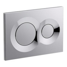 Kohler K-75890-CP Lynk In-Wall Tank Face Plate/Flush Actuator Polished Chrome